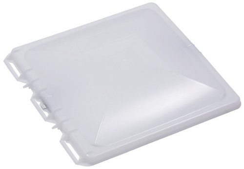Ventmate 69284 RV Roof Vent Lid For New Style Jensen RV Vents 14 Inch x 14 Inch White Vent Cover